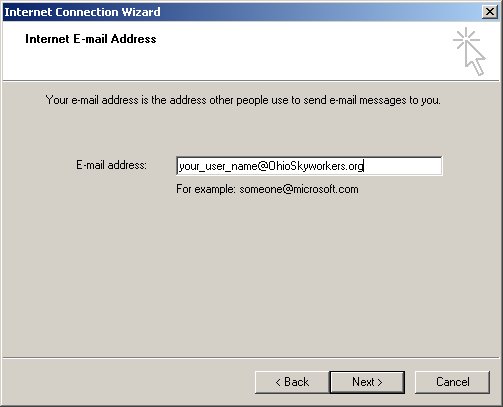 Enter your E-mail Address.